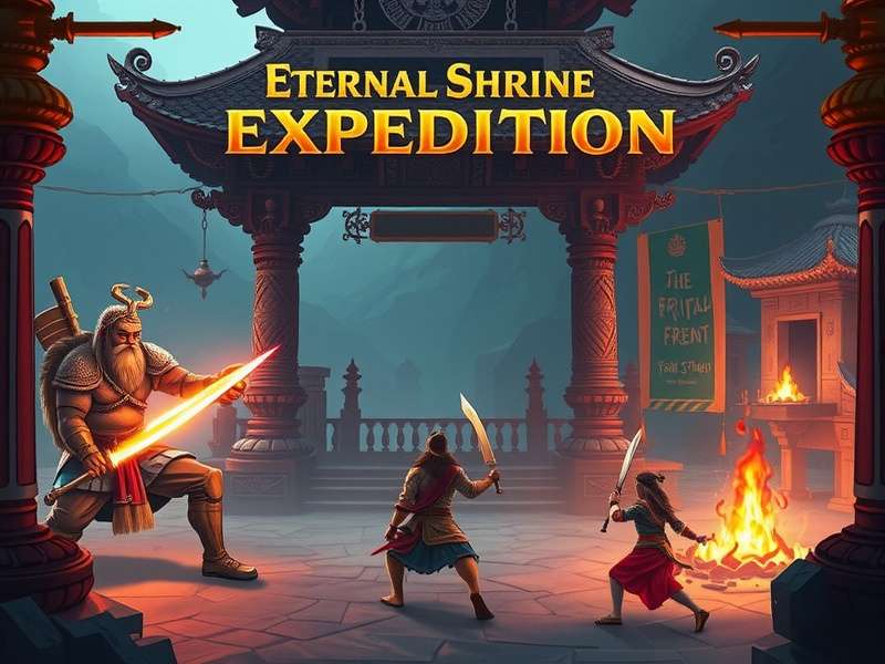 Eternal Shrine Expedition gameplay showing temple exploration